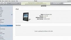 How to Update iPad Firmware Version - iTunes Procedure