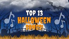 Halloween music Playlist!