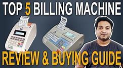 Top 5 Billing Machine | Best Electronic Cash Register | Calculator Billing Machine Review