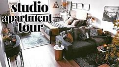 Studio Apartment Tour: Rustic Studio Apartment Ideas, 500 sq ft