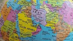 Asia del mundo Oriente Medio África mapa América Latina Europa Irán Mapa saudita Rusia Asia Central China India mapa