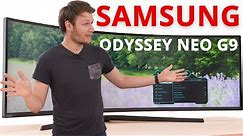 Samsung Odyssey Neo G9 Monitor Review - The BEST 2021 UltraWide Monitor?