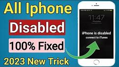 iPhone is Disabled Connect to iTunes iPhone 7( iOS 14 ) | how to fix iPhone disabled ||