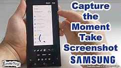 How to Screenshot on Samsung Galaxy Smartphone | Step-by-Step Guide