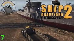 Finishing a ship and starting the hard Warship Fuso! Ship Graveyard Simulator 2: Warships DLC! Ep 7