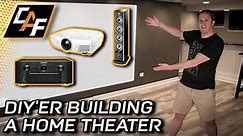 I'm Building a Home Theater! You can too! DIY Theater Build Project Intro