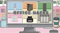 Bloxburg : 10 Office Building Hacks | Tips & Designs | Series 18