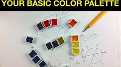Tips on How to Select Colors for a Basic Watercolor Palette
