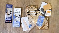 How to Repair a Granite, Quartz or Marble Surface with a Light Cure Acrylic Repair Kit.