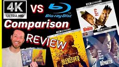 The DEPARTED 4K UltraHD vs Blu Ray Image Comparison Review & The BEEKEEPER 4K UHD Blu Ray Review! WB