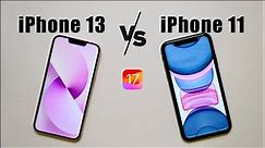 iPhone 11 vs iPhone 13 iOS 17 SPEED TEST!