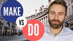 Make vs Do | Learn English Grammar
