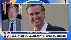 Gavin Newsom proposes amendment to restrict gun rights