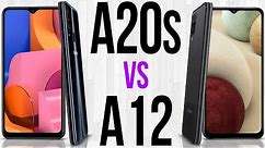 A20s vs A12 (Comparativo)