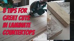 Cutting Laminate Countertop 5 Tips and Hacks