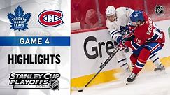 First Round, Gm 4: Maple Leafs @ Canadiens 5/25/21 | NHL Highlights