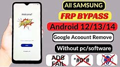 Finally New Method 2024 | Samsung Frp Bypass Android 12/13/14 Without PC Google Account Remove *#0*#
