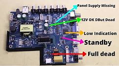LED TV Combo Board Most Common Problem and Solution