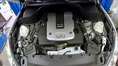 Change the oil and reset the oil life in your thirsty infiniti qx50 2014-2017