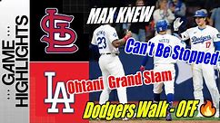 Dodgers Walk - Off (1) Ohtani Grand Slam | Party Game!