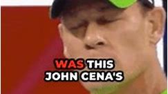 This was John Cena's most bloody match!