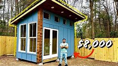 How I Built A Tiny Home DIY Full Exterior Build
