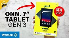 Walmart ONN 7" Tablet Gen 3 (2022 Model) - Unboxing & First Review!