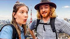 Flying to Japan ✈️🇯🇵 + Jetlagged Antics Around Tokyo As We Begin Our Japan Trip 🙃🗼