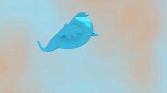 Flying Twitter Bird Animation