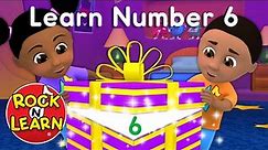 Learn About the Number 6 | Number of the Day: 6 | Learn Six with Manipulatives | Rock 'N Learn