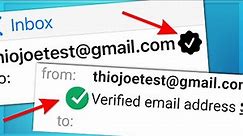 How to Get a Verified Email Badge (Extremely Rare)