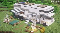 Minecraft: How To Build a Modern RV House(Truck, Campervan) Tutorial(#4) | 마인크래프트 건축, 모던 캠핑카, 인테리어