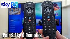 How to Pair New & 2nd Sky Q Remote, also view on 2 TVs without MultiScreen
