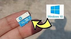 Window 10 bootable memory card | Install Windows 10 on SD card | Rufus Memory card |