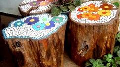 45 Fabulous Tree Stump Landscaping and Decor Ideas