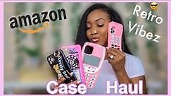 Amazon iPhone 11 case unboxing| Cute retro cellphone cases iPhone 11 promax