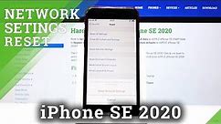 How to Reset Network Settings in iPhone SE 2020 – Restore Network Config