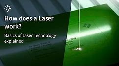 How does a Laser work? Basics of Laser Technology explained