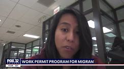 Work permit program for migrants launched in Chicago