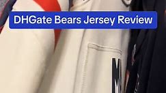 Trying a #DHGate NFL Jersey! #NFL #fyp #DaBears #ChicagoBears #dhgatereviews #jerseyreview