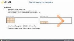 What are Linear feet in transport and logistics - how to calculate Linear feet for LTL shipments