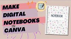 How to Create Digital Notebooks for Goodnotes from Canva