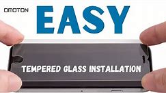 EASY Tempered Glass Screen Protector Installation for Cell Phones