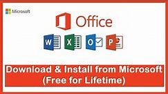 How to Download and Install Office 365 for Free | Get Genuine Microsoft 365 Office Apps for Free