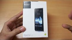 Sony Xperia J Unboxing & hands on Overview
