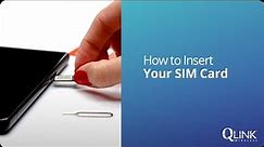 How to Insert Your SIM Card to Your Phone | Q Link Wireless