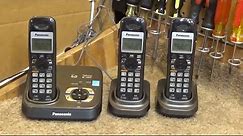 Panasonic KX-TG9333 DECT 6 Cordless Phone with Talking Caller ID | Initial Checkout