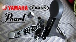 UNBOXING! Pearl P-530 drum pedal, Yamaha KP-65 electronic kick tower