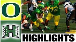 Oregon vs Hawaii Highlights | College Football Week 3 | 2023 College Football