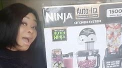 Nutri Ninja 1500W Auto _IQ Blender/Kitchen System REVIEW and First Impression